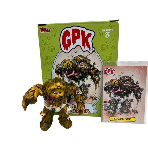 GPK Trashy Treasures Series 3 - Sewer Sue Collectible Figure - Picture 1 of 11